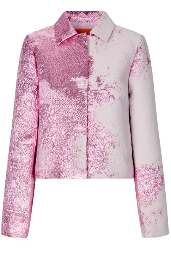 Stine Goya SGKiana Jacket - Impressionist Wild Rose Bloom | Jackets And Coats