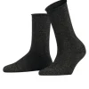 Falke Shiny Socks - Black | Hosiery | Gifts