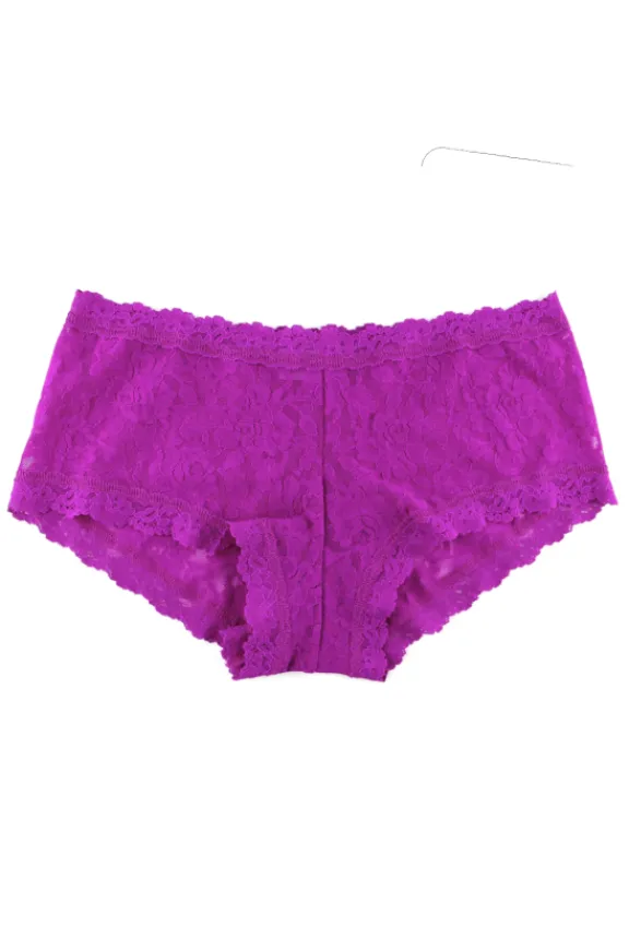 Hanky Panky Signature Lace Boyshort - Countess Pink | Lingerie And Nightwear