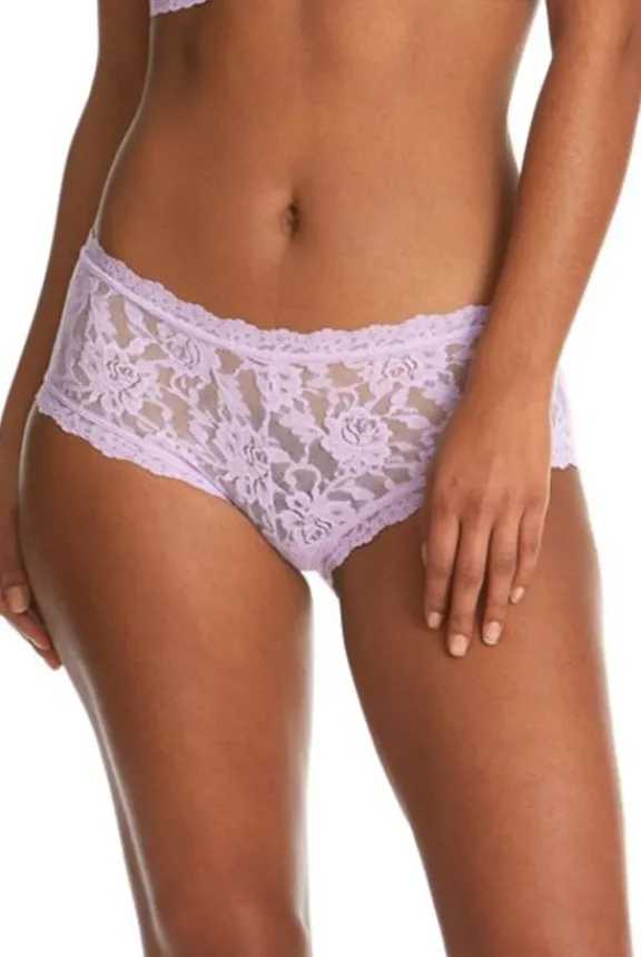 Hanky Panky Signature Lace Boyshort - Cool Lavender | Lingerie And Nightwear