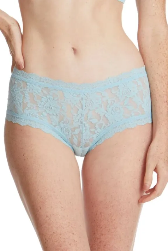 Hanky Panky Signature Lace Boyshort -Raincloud Blue | Lingerie And Nightwear