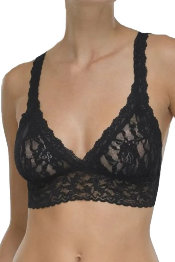 Hanky Panky Signature Lace Crossover Bralette - Black | Lingerie And Nightwear