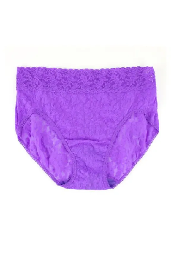 Hanky Panky Signature Lace French Brief - Vivid Violet Purple | Lingerie And Nightwear