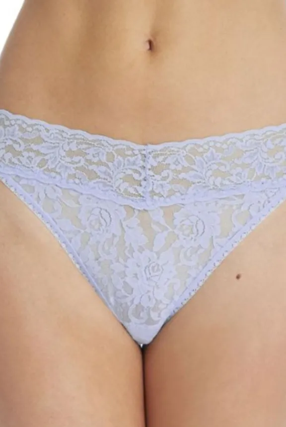 Hanky Panky Signature Lace Original Rise Thong - Lavender | Lingerie And Nightwear