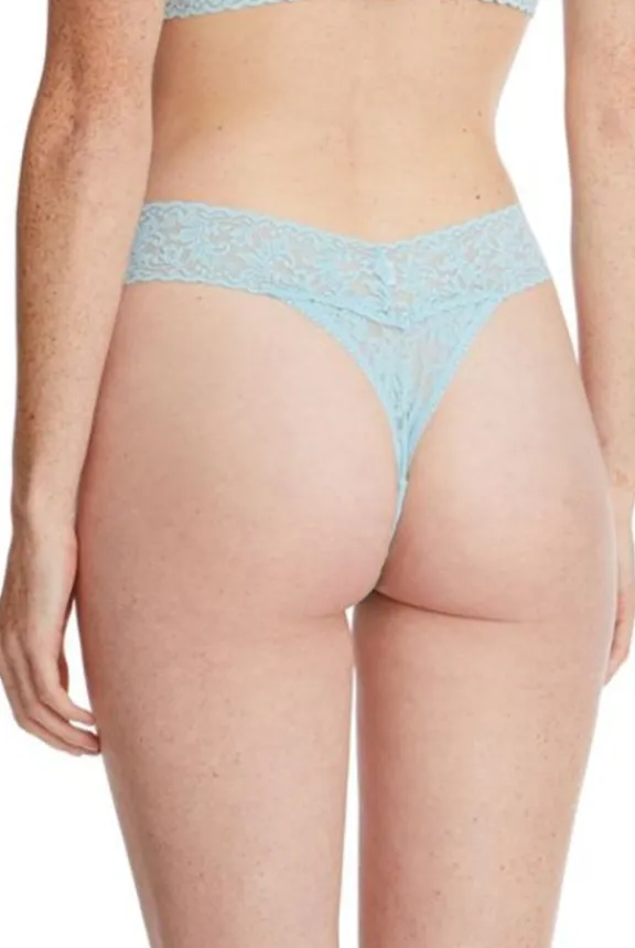 Hanky Panky Signature Lace Original Rise Thong - Lavender | Lingerie And Nightwear