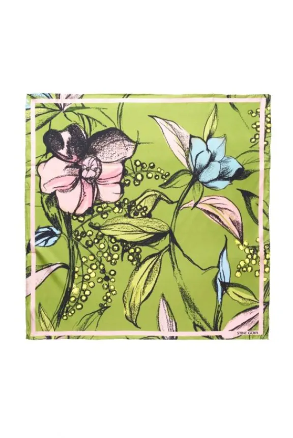 Stine Goya Small Scarf - Pencil Garden | Scarves