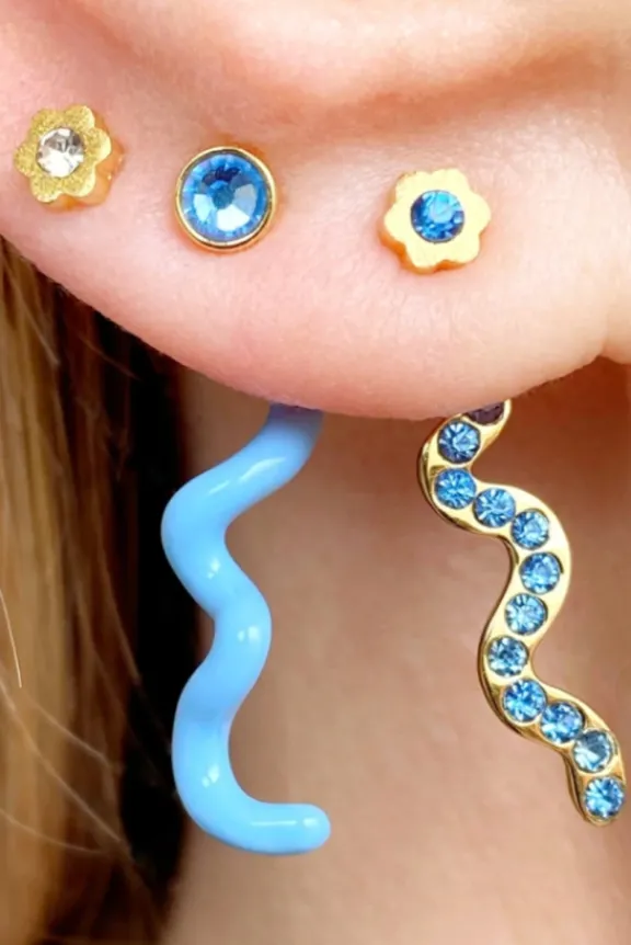 Lulu Copenhagen Snaky Add On One Piece - Light Blue | Jewellery