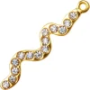 Lulu Copenhagen Snaky Add On One Piece - White | Jewellery