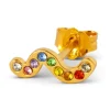 Lulu Copenhagen Snaky One Piece Gold Plated - Rainbow | Jewellery
