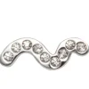 Lulu Copenhagen Snaky One Piece Silver - White | Jewellery