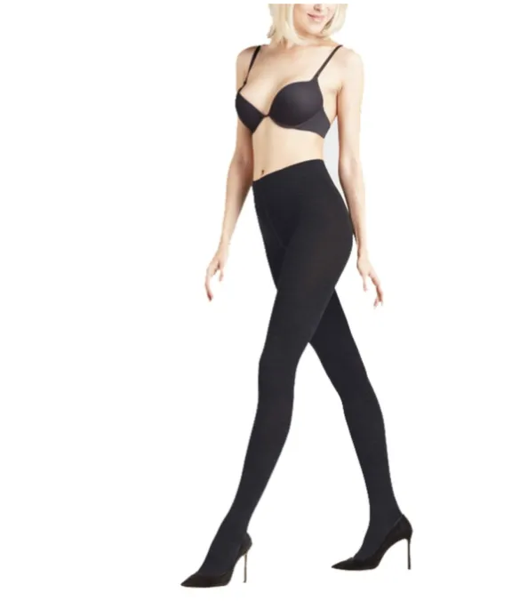 Falke Softmerino Tights - Black | Hosiery