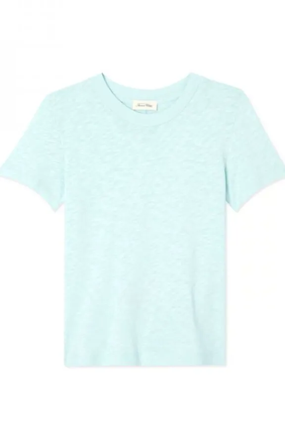American Vintage Sonoma Round Neck T-Shirt - Vintage Ice Cold | Shirts And Tops
