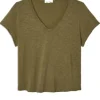 American Vintage Sonoma V-Neck T-Shirt - Vintage Bush | Shirts And Tops