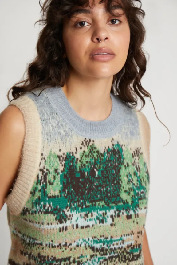 spacy_knit__olive_5.webp Munthe Spacy Knit - Olive | Knitwear