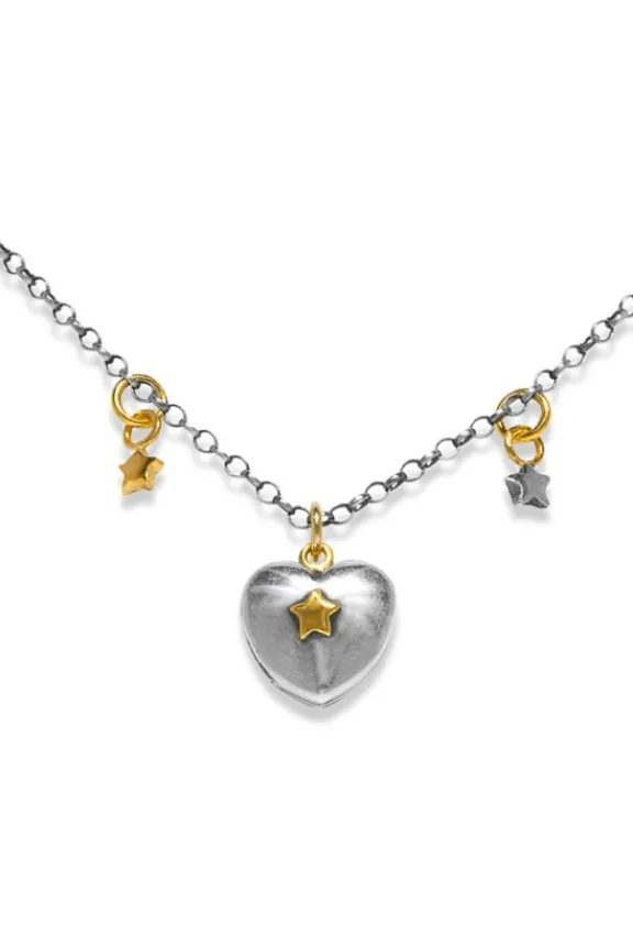 star_locket_necklace___in_2.webp Sophie Harley Star Locket Necklace - 18 Inch Chain | Jewellery