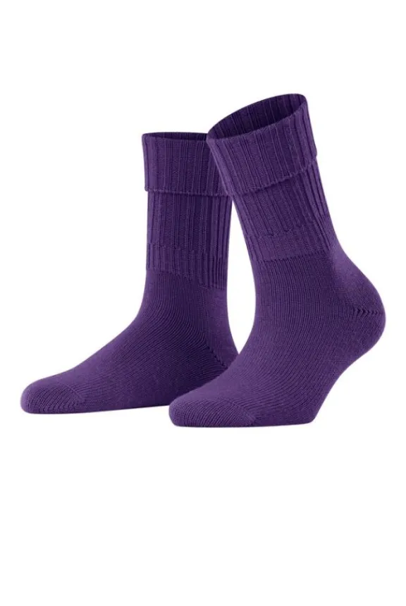 Falke Striggings Rib Socks - Petunia | Hosiery | Gifts