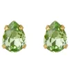 Caroline Svedbom Super Petite Drop Earrings - Gold/Peridot | Jewellery | Gifts