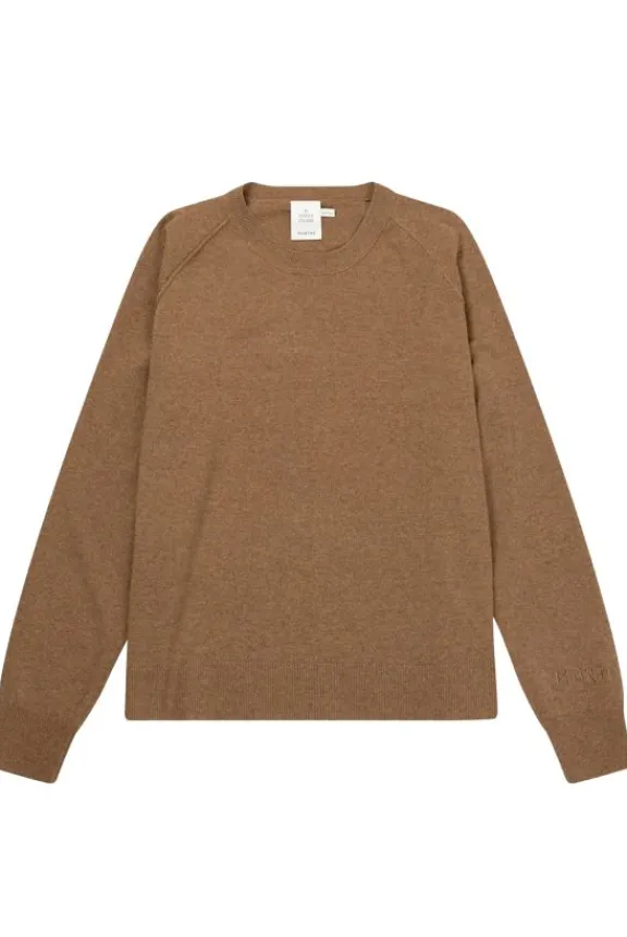 Munthe Sweetcorn Sweater - Camel | Knitwear
