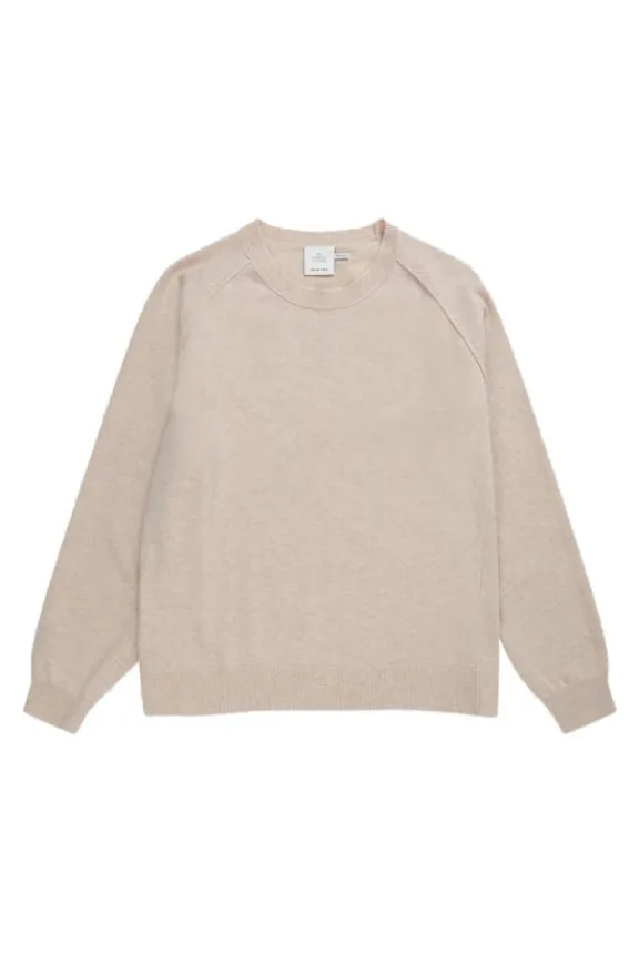 sweetcorn_sweater__creme_1.webp Munthe Sweetcorn Sweater - Creme | Knitwear
