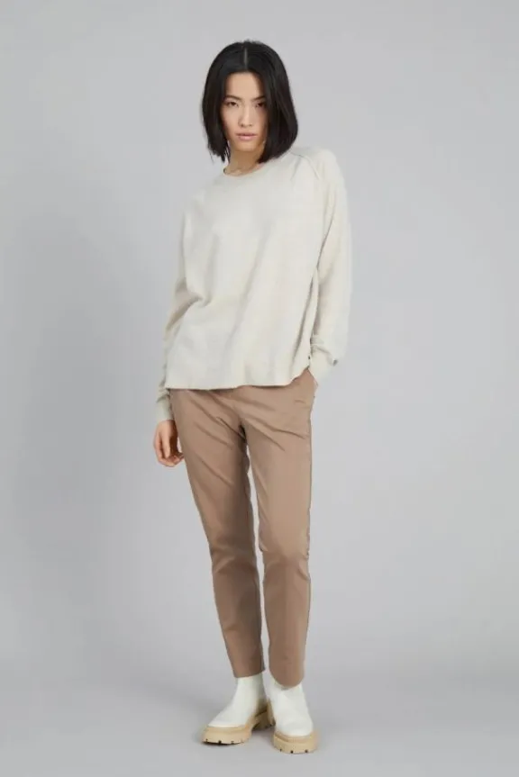 sweetcorn_sweater__creme_2.webp Munthe Sweetcorn Sweater - Creme | Knitwear