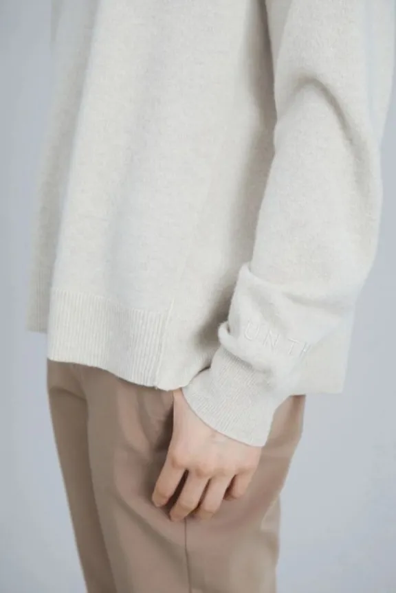 sweetcorn_sweater__creme_4.webp Munthe Sweetcorn Sweater - Creme | Knitwear