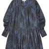 Munthe Thaya Dress - Navy | Dresses