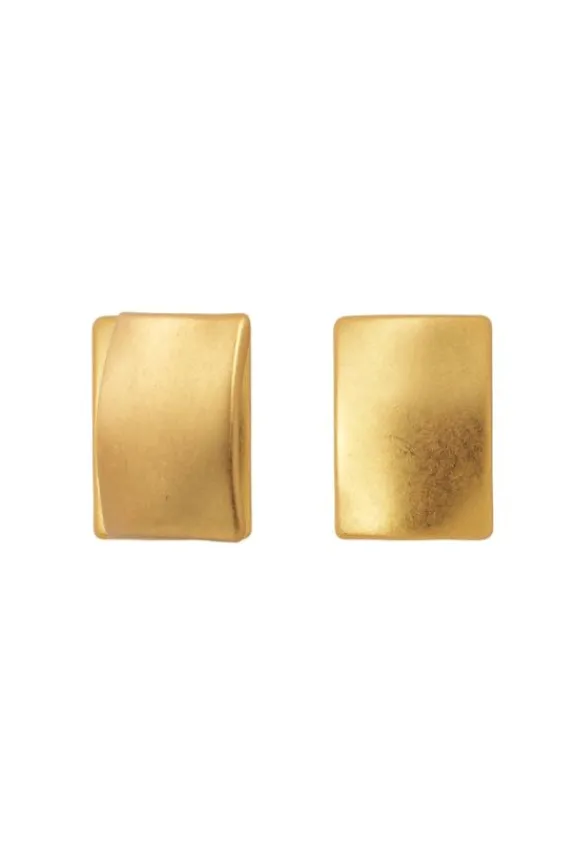 Sence Copenhagen The Lakes Ear Studs - Gold Plated | Jewellery