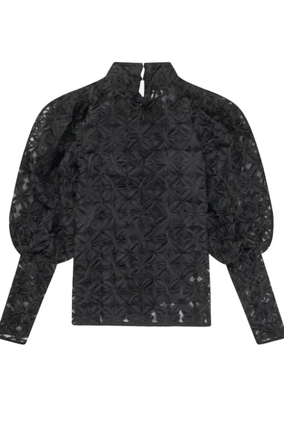 Munthe Thiki Blouse - Black | Shirts And Tops
