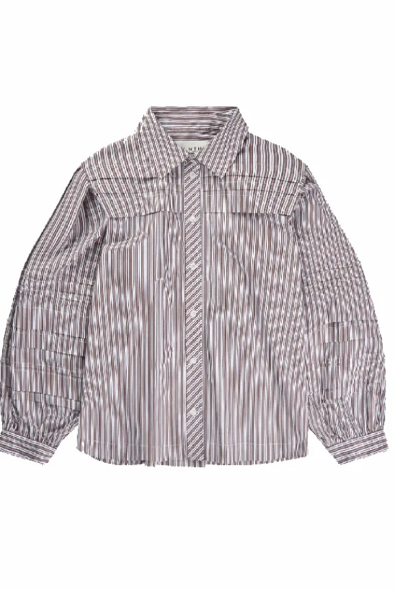 Munthe Trudie Top - Choco | Shirts And Tops