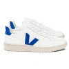 Veja V-12 Leather Trainers - White Paros | Veja