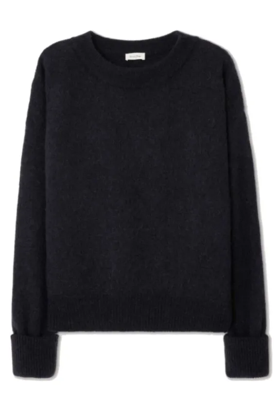 American Vintage Vitow Jumper - Black | Knitwear