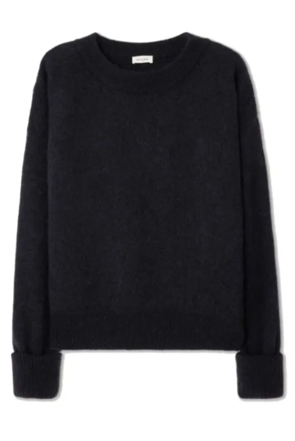 American Vintage Vitow Jumper - Black | Knitwear