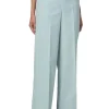 Paul Smith Wide-Leg Pinstripe Trousers - Light Blue | Trousers And Playsuits | Suits & Co-Ordinates