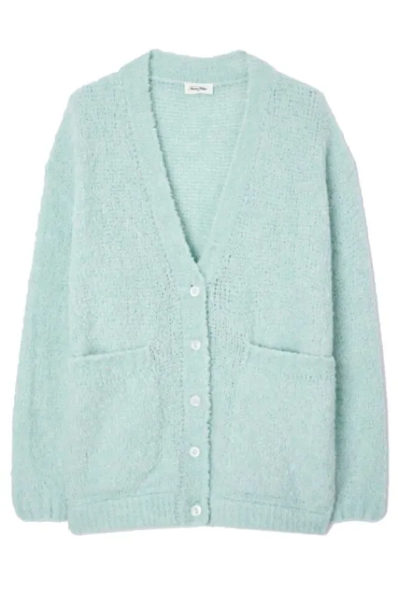 American Vintage Zolly Cardigan - Ice Cold | Knitwear
